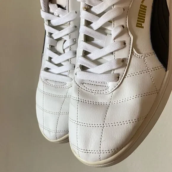 Puma Astro Kick Black White Shoes Synthetic Sneakers Size 10,5 - Picture 7 of 12